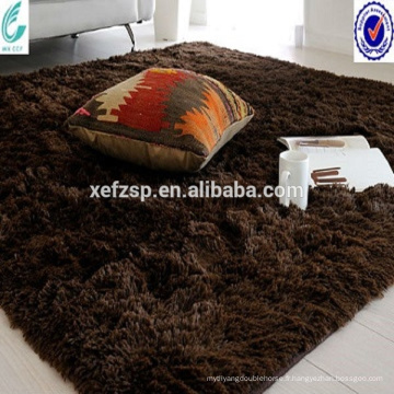 couloir de couloir Chine usine de tapis super shaggy polyester hôtel tapis